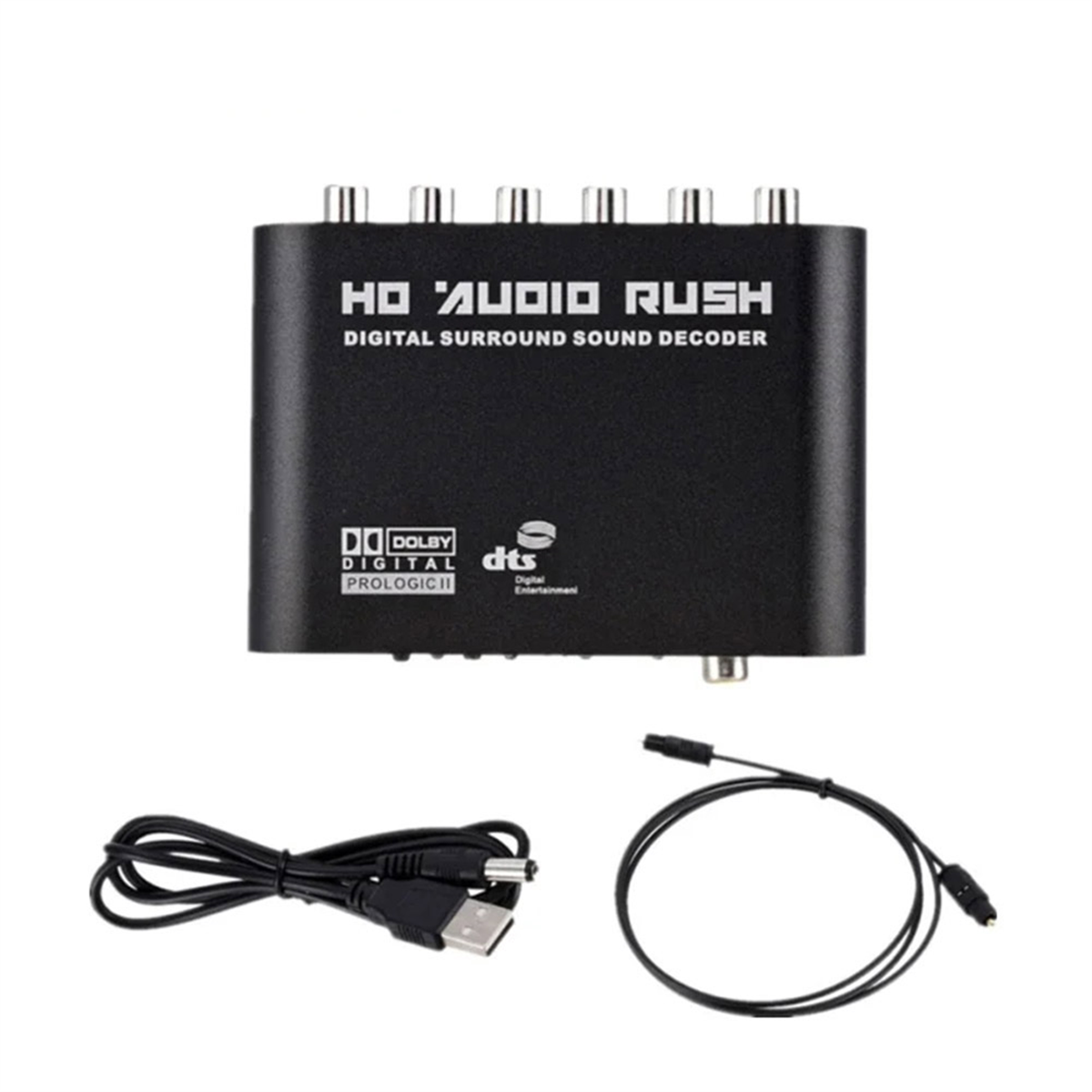 Surround Sound Decoder - ABUODigital to Analog 5.1 Audio Decoder