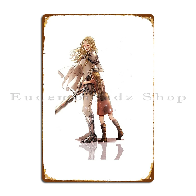 Home Cinema Wall Design - Claymore Cute Funny Metal Plaque Cinema