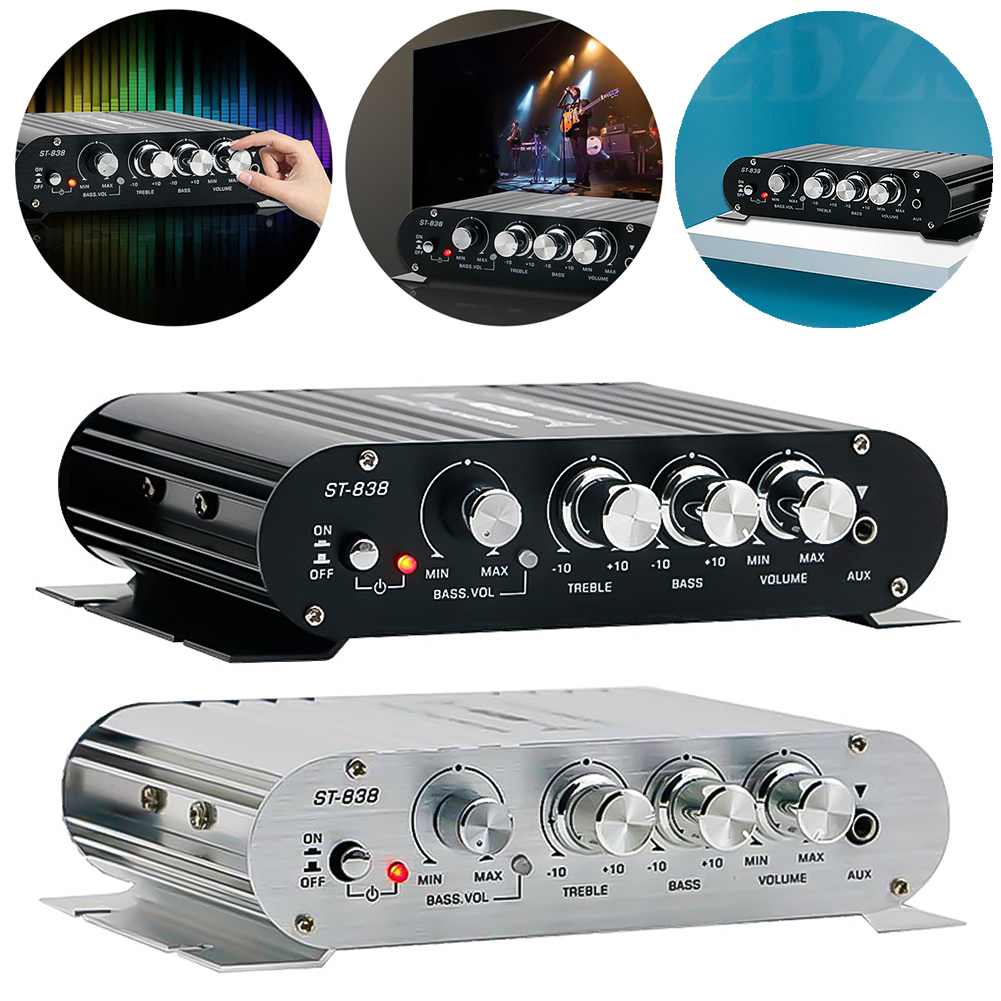 Home Cinema Subwoofer - ST-838 Home Theater Amplifiers HiFi 2.1