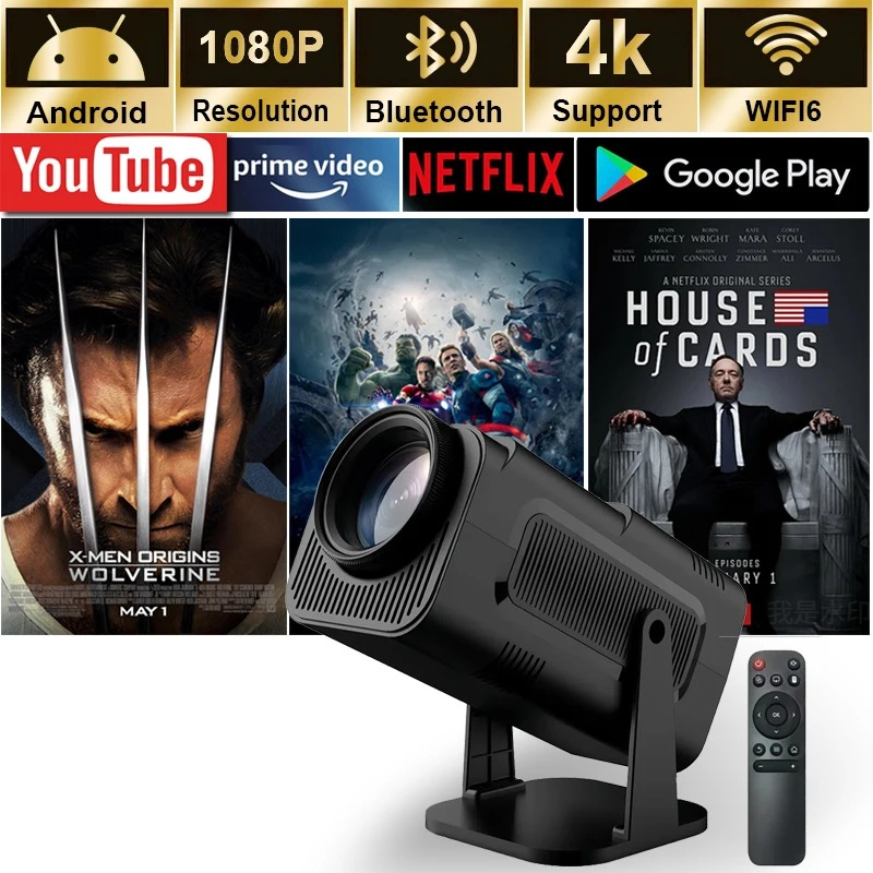 2025 4K Android 11 Projector N - Home Cinema Setup review and price