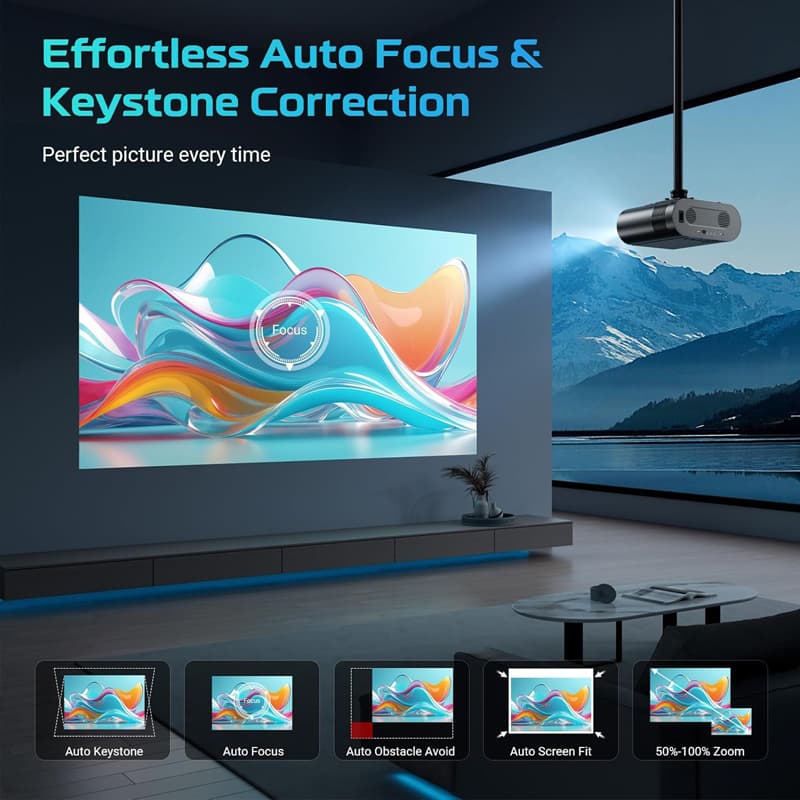 2025 Huaweishi L007  4K 1000AN - Home Cinema Setup review and price
