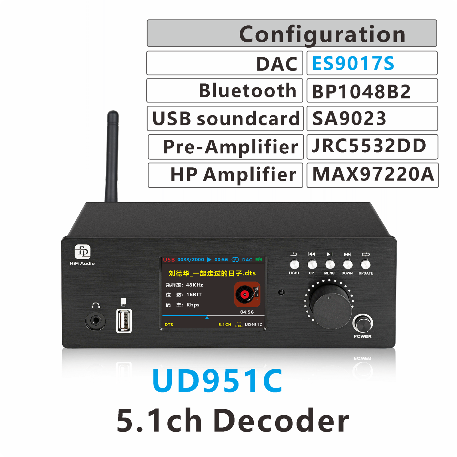 dts ac3 5.1 Audio Decoder conv - Surround Sound Decoder review and price