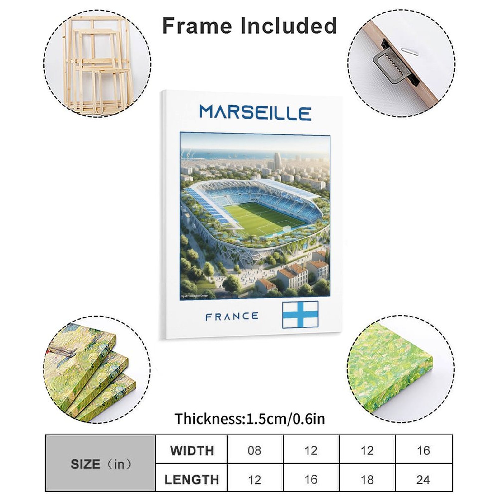 Marseille Stadium Ecological D - Home Cinema Wall Design review and price