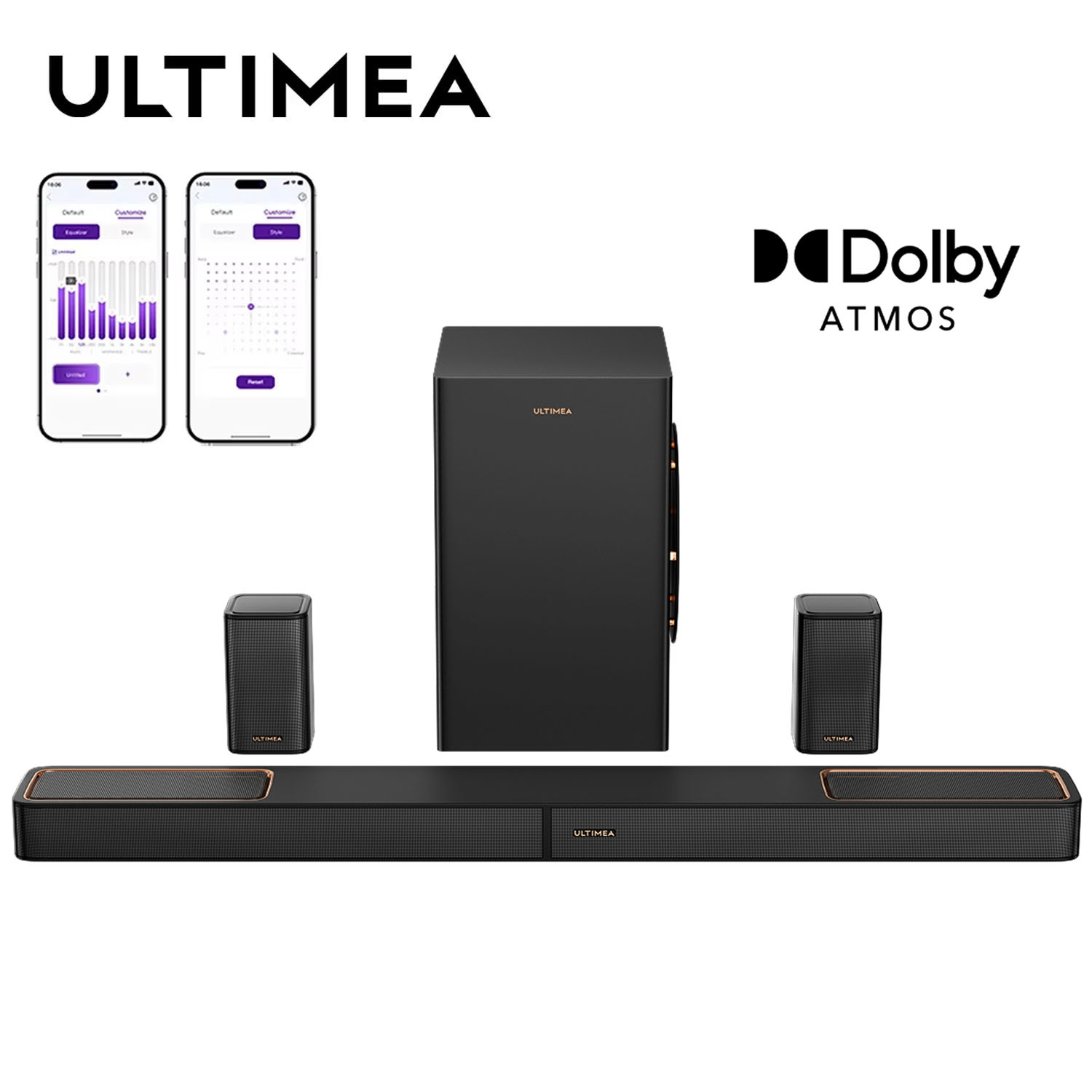 ULTIMEA Skywave F40 Boom 5.1.2 - Home Cinema Dolby Atmos 7.1 review and price