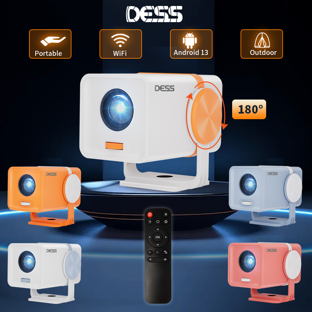 DESS Projector Android 13 Dual - Home Cinema Setup review and price