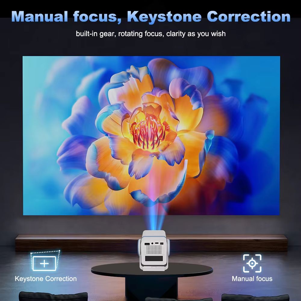 DESS Projector Android 13 Dual - Home Cinema Setup review and price