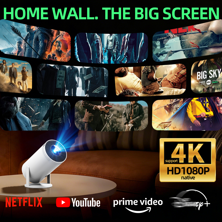 4K home theater projector, bui - Home Cinema Gifts review and price