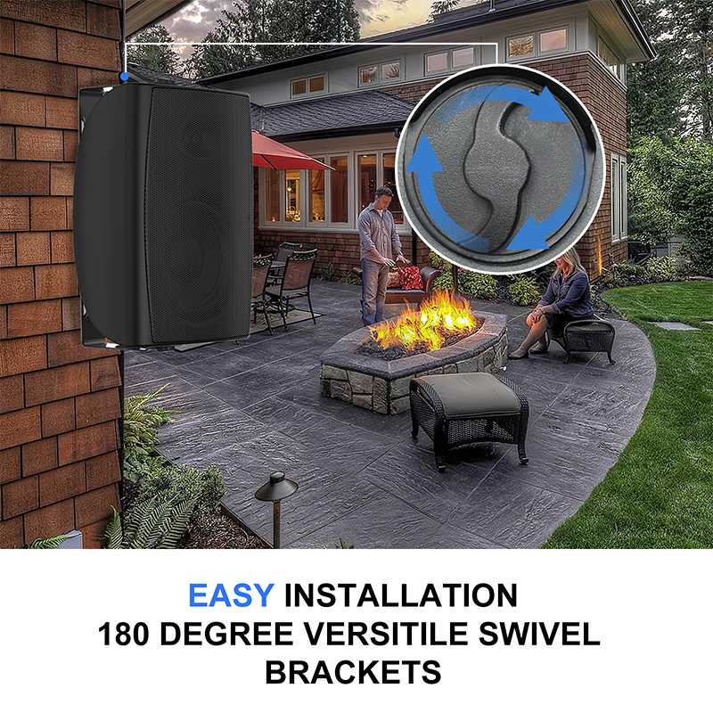 Herdio 4 Inch Outdoor Speaker  - Home Cinema Subwoofer review and price