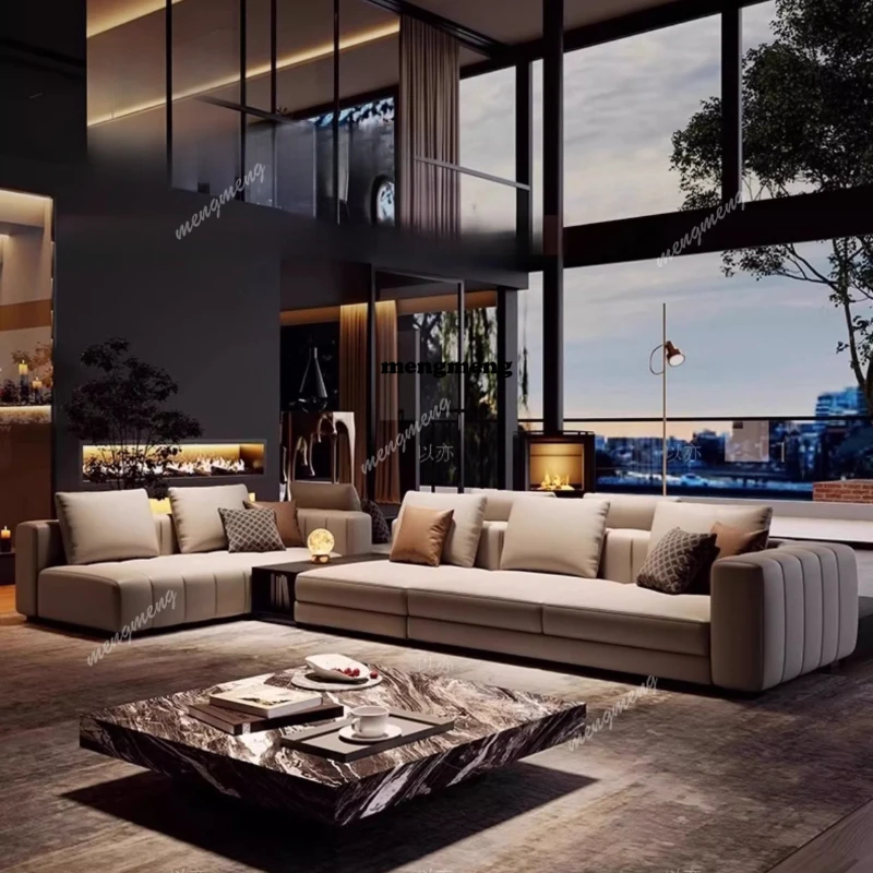 Italian Genuine Leather Sofas  - Home Cinema Room Accessories review and price