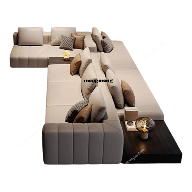Italian Genuine Leather Sofas  - Home Cinema Room Accessories review and price