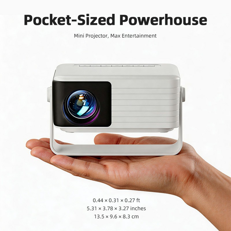 AUN Y3 MINI Projector Home The - Home Cinema Setup review and price