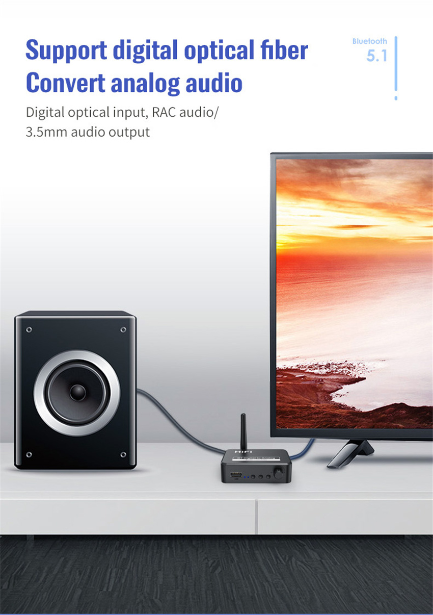 Digital to Analog Audio DAC Co - Surround Sound Decoder review and price