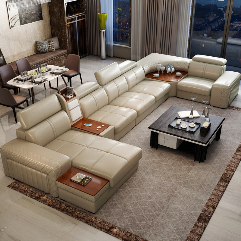Genuine Leather Modern Sofas M - Home Cinema Room Accessories review and price