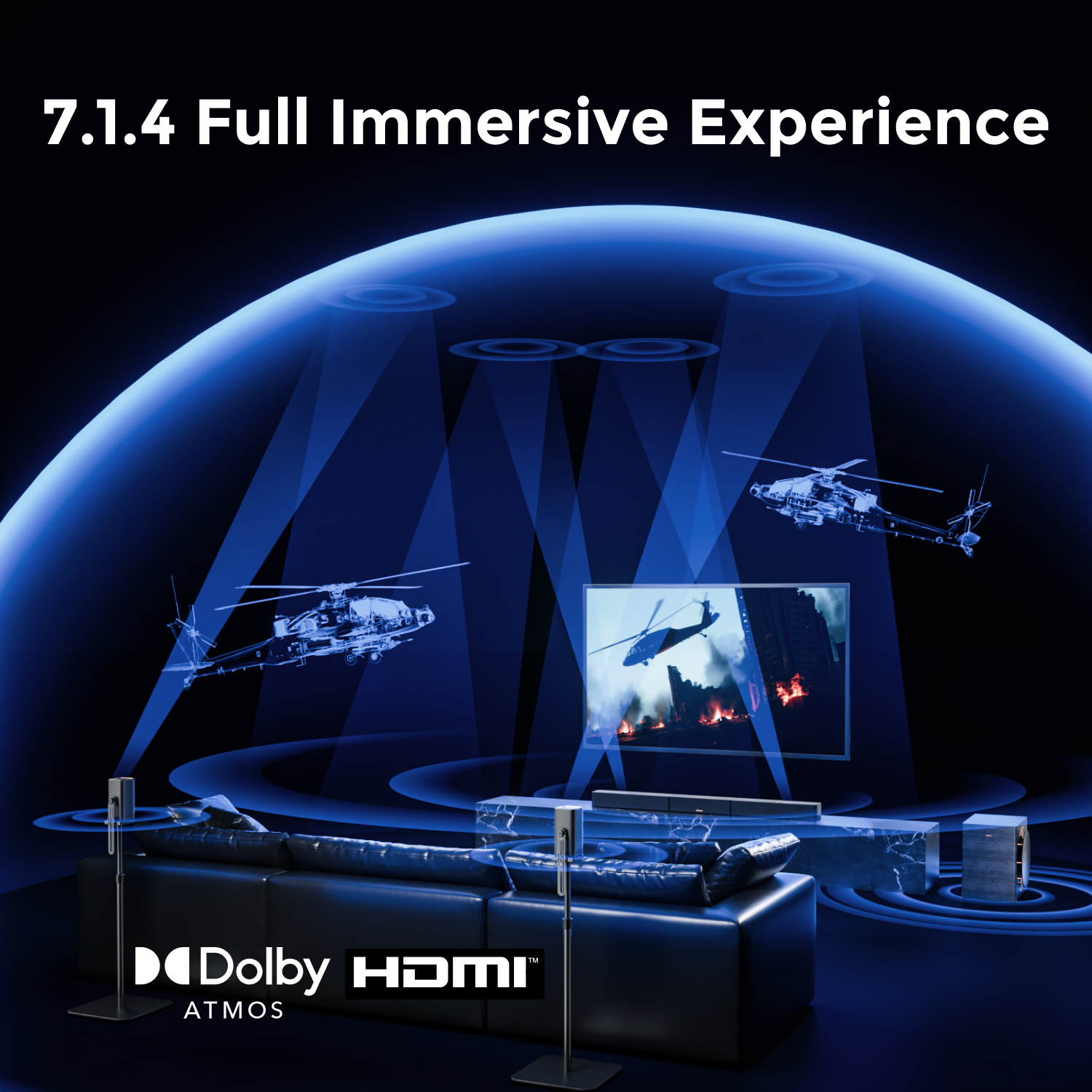 ULTIMEA Skywave Series 7.1.4ch - Home Cinema Dolby Atmos 7.1 review and price