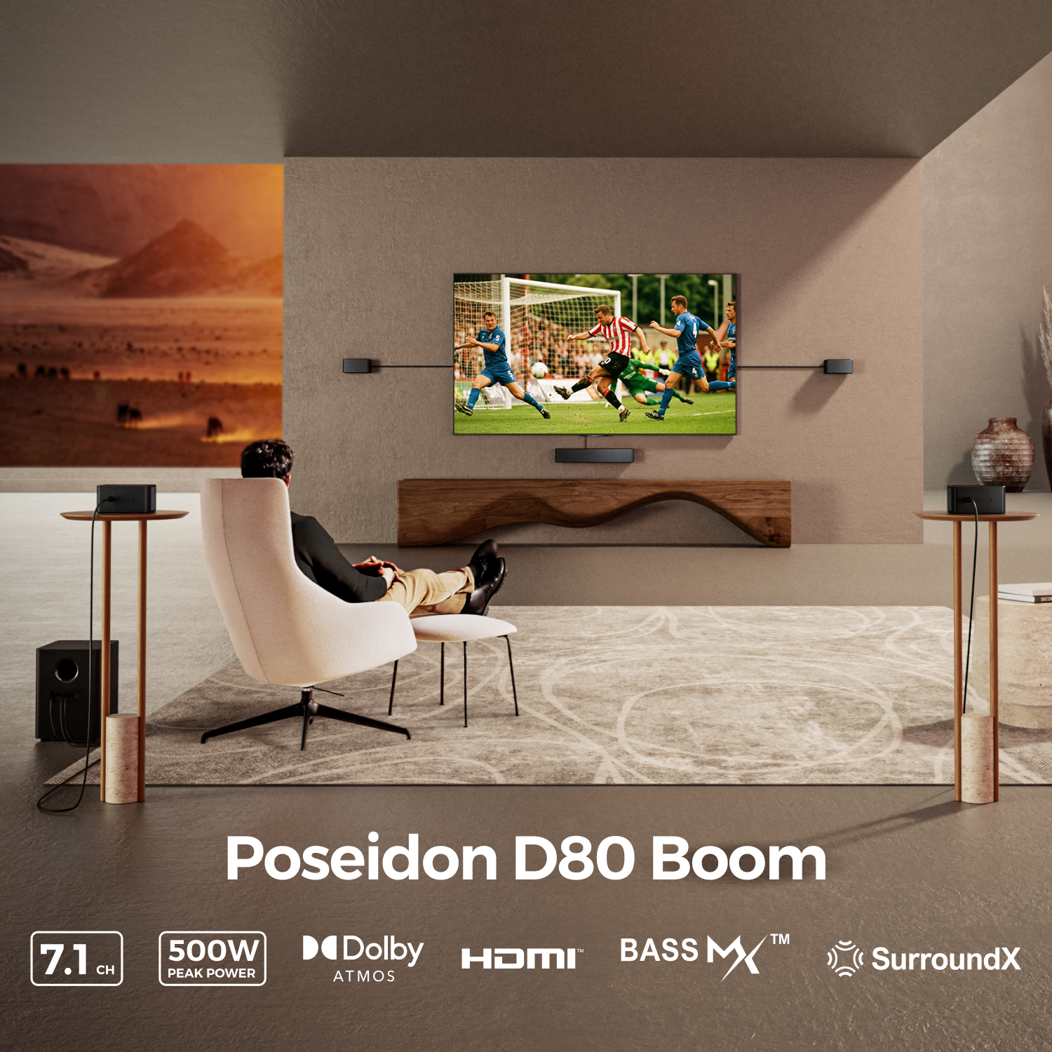 ULTIMEA 7.1 Surround Sound Sys - Home Cinema Dolby Atmos 7.1 review and price