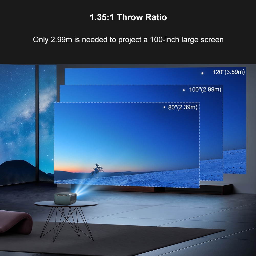 Lenovo X3 4K Projector HDR 10  - Home Cinema Setup review and price