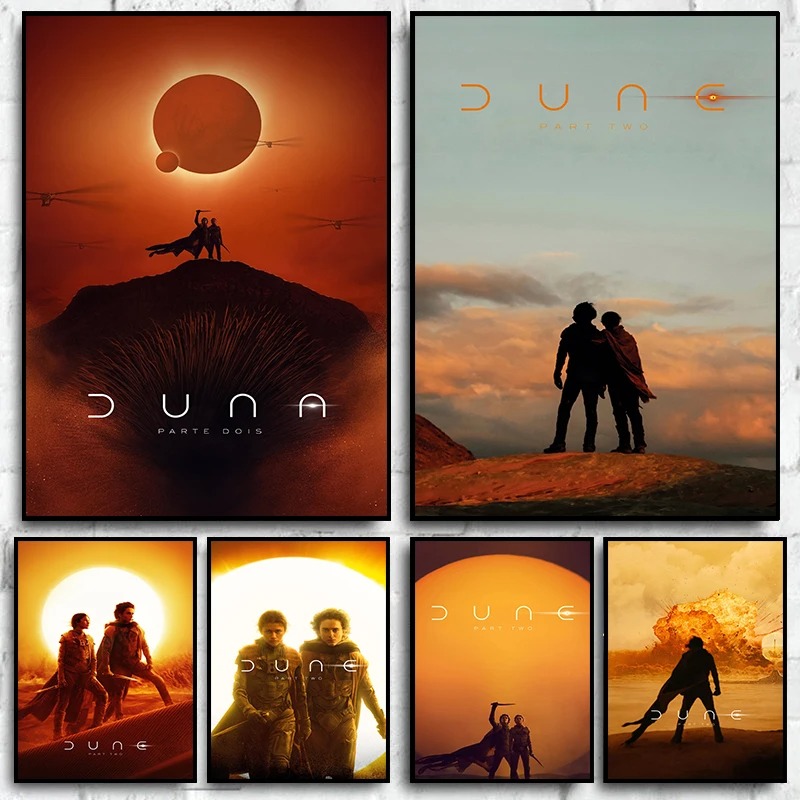 2024 Sci-fi Movie Poster Dune  - Home Cinema Room Accessories review and price