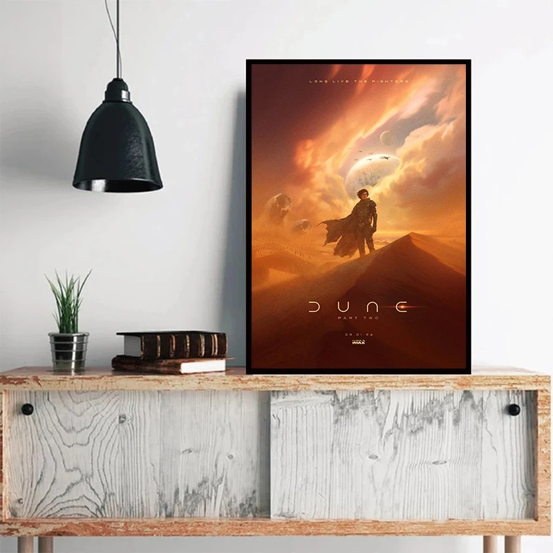 2024 Sci-fi Movie Poster Dune  - Home Cinema Room Accessories review and price
