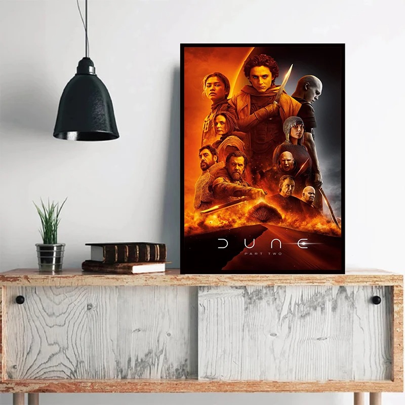 2024 Sci-fi Movie Poster Dune  - Home Cinema Room Accessories review and price