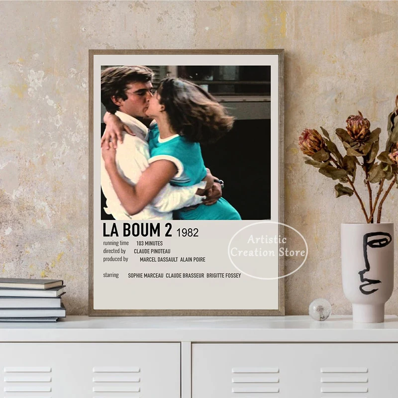 La Boum Vintage Movie Posters  - Home Cinema Gifts review and price