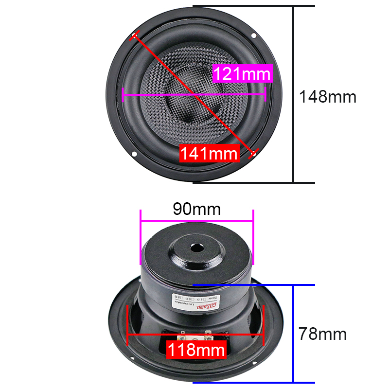 5.25 Inch Glassfiber Subwoofer - Home Cinema Subwoofer review and price