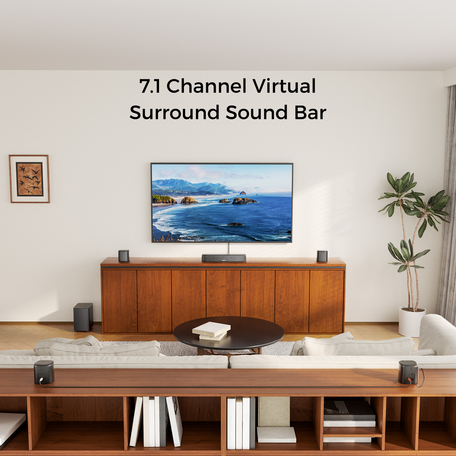 ULTIMEA 7.1 Channel Sound Bar  - Home Cinema Dolby Atmos 7.1 review and price