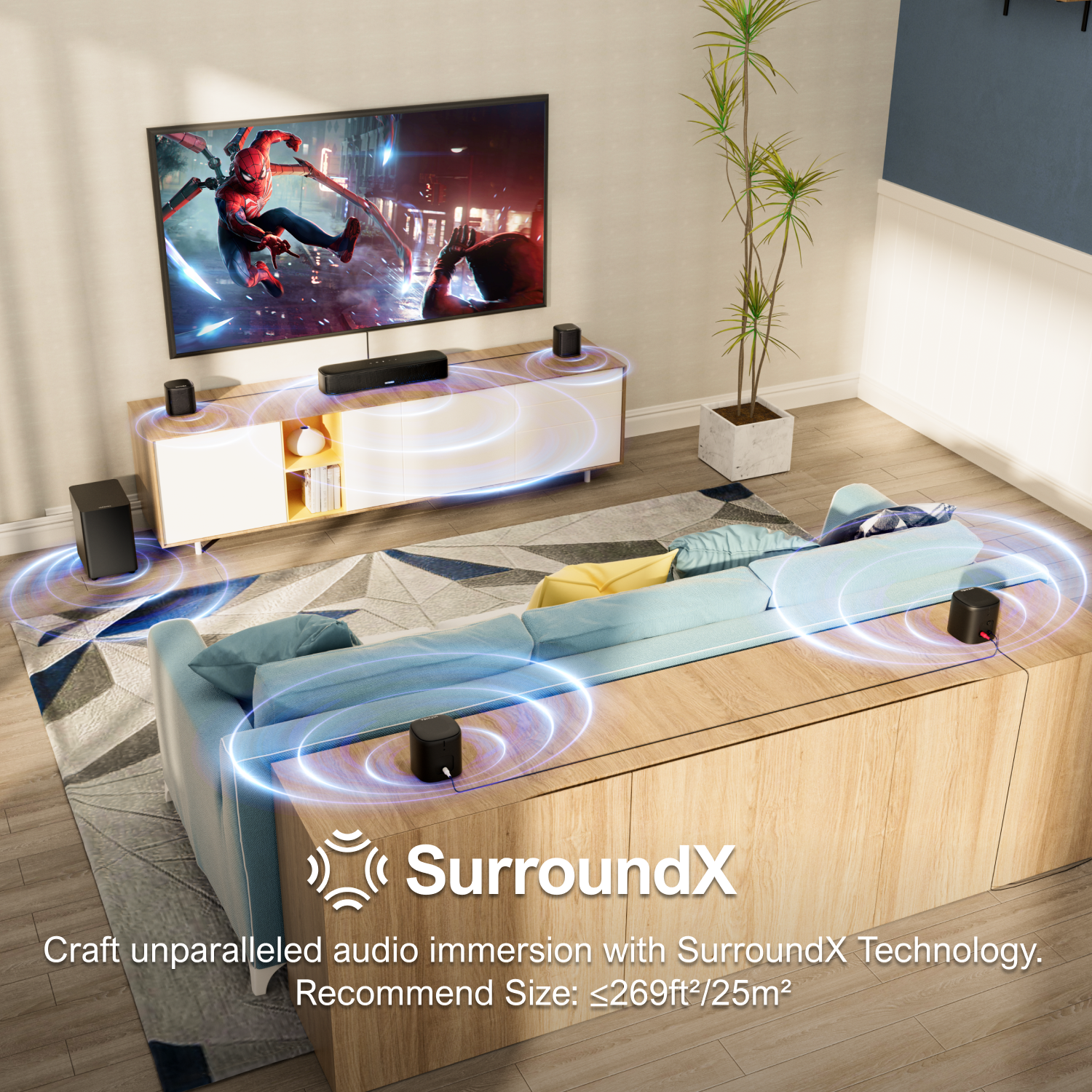 ULTIMEA 7.1 Channel Sound Bar  - Home Cinema Dolby Atmos 7.1 review and price