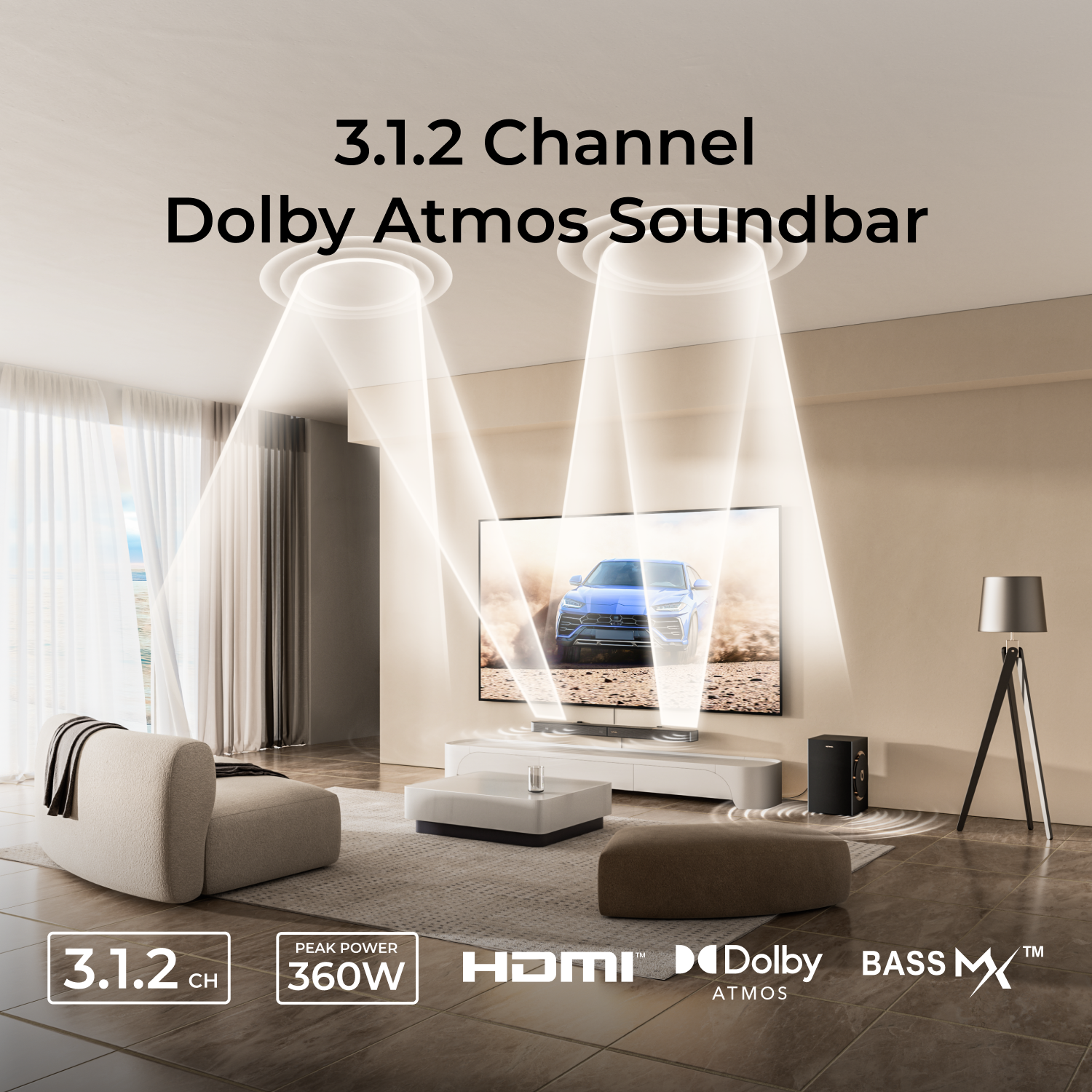 ULTIMEA Skywave F30 Boom Sound - Home Cinema Dolby Atmos 7.1 review and price