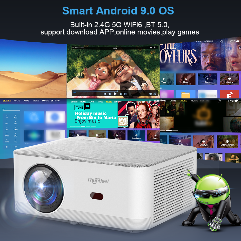 ThundeaL TD92 Pro Full HD Proj - Home Cinema Setup review and price