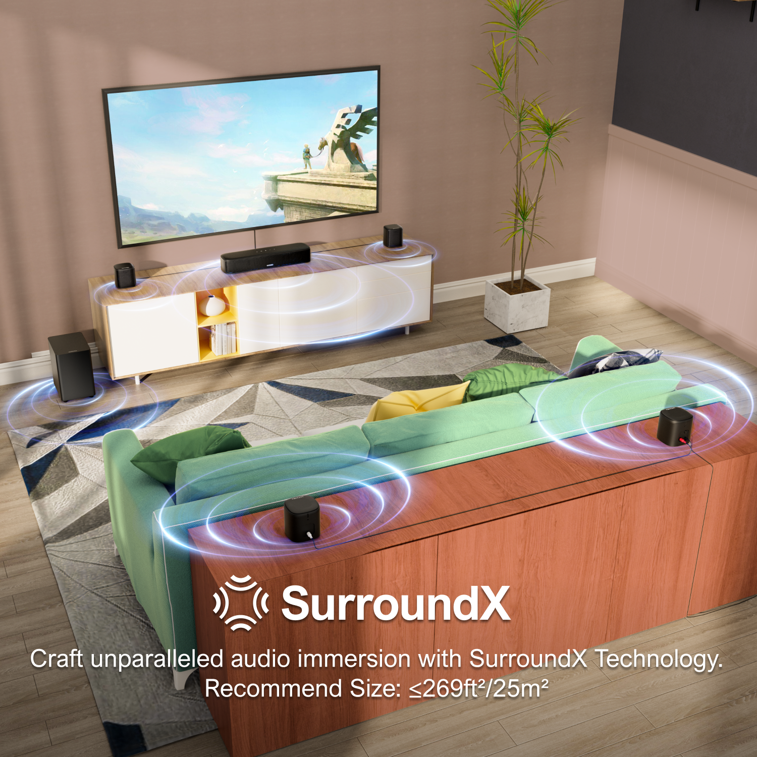 ULTIMEA 7.1CH Virtual Surround - Home Cinema Dolby Atmos 7.1 review and price