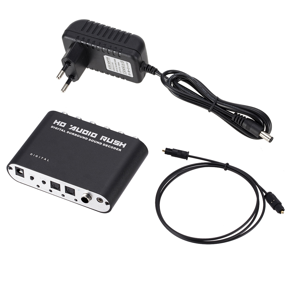 5.1CH HD Audio Decoder SPDIF C - Surround Sound Decoder review and price