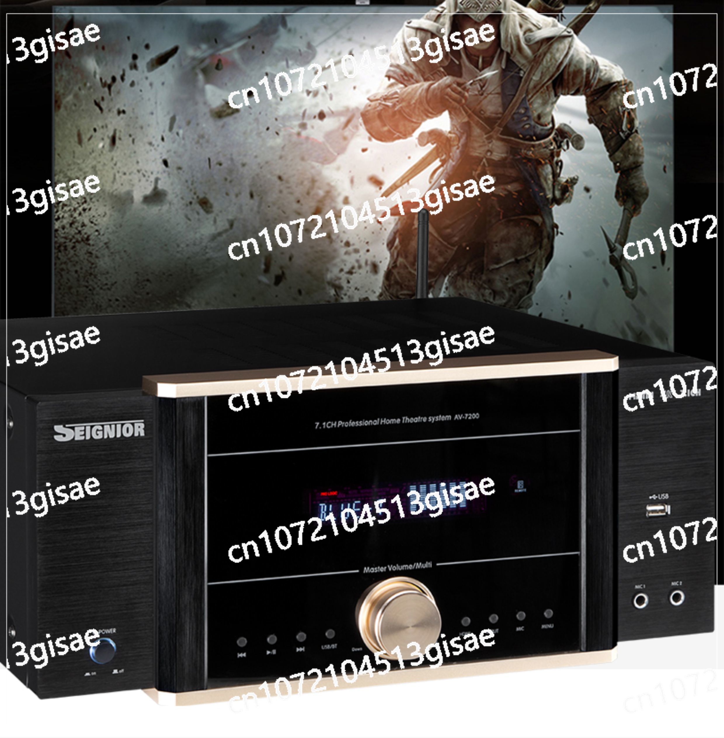 Jun AV-7200 Power Amplifier Ho - Home Cinema Dolby Atmos 7.1 review and price