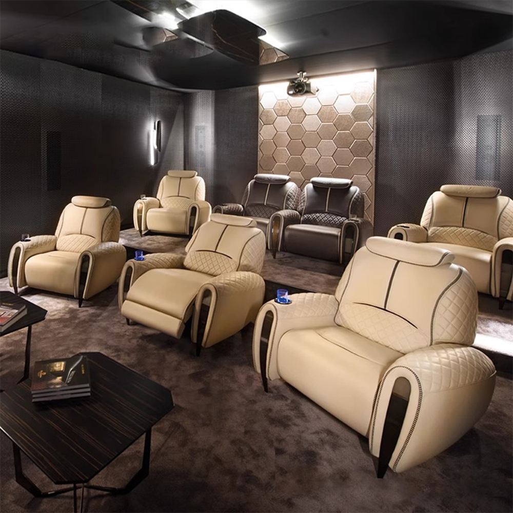 Luxury Electric Recliner Theat - Home Cinema Recliners review and price