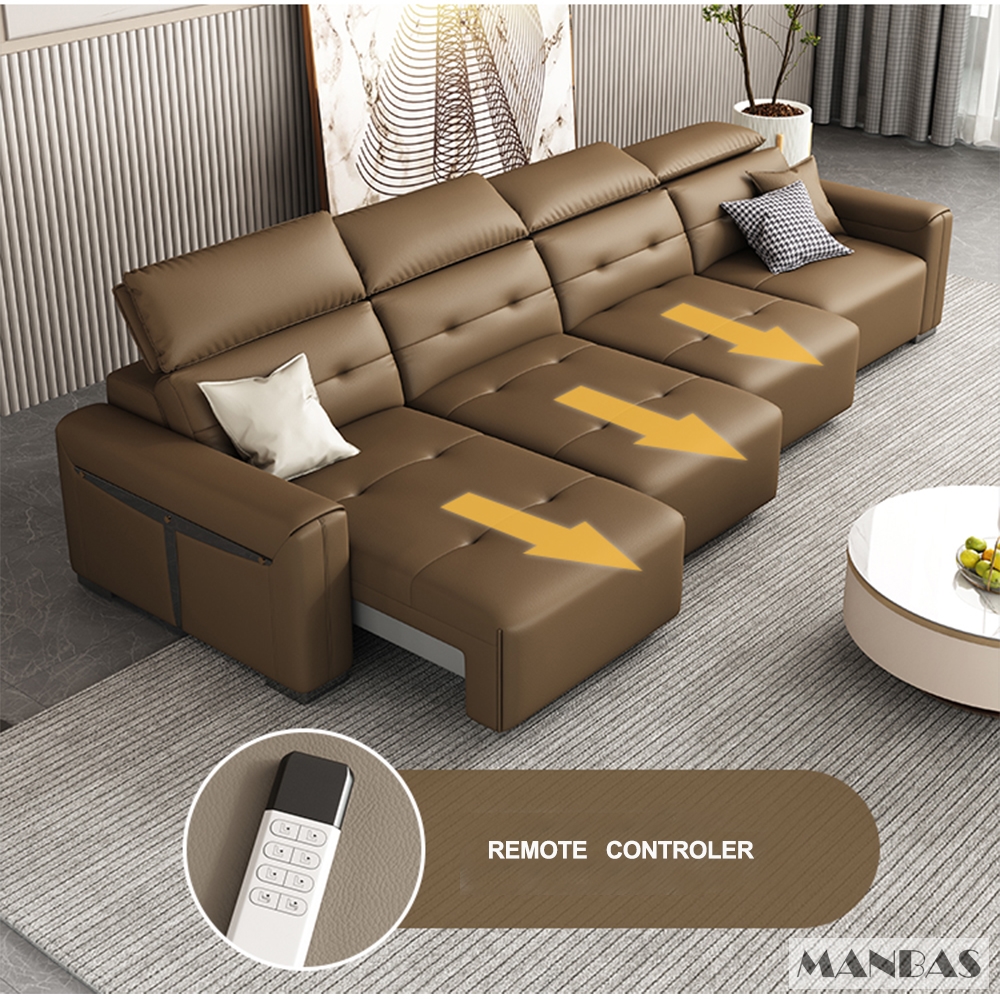 Genuine Leather Electric Conve - Home Cinema Recliners review and price