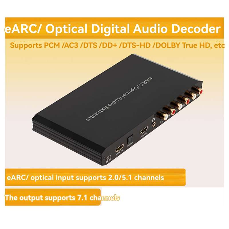 B04C-Audio Decoder 7.1 Channel - Surround Sound Decoder review and price