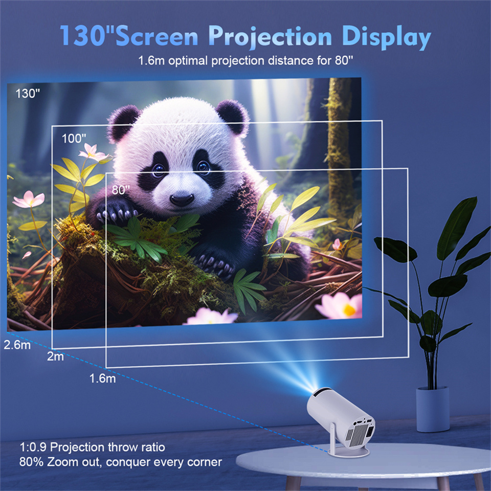 New Android Smart Projector 4K - Home Cinema Gifts review and price