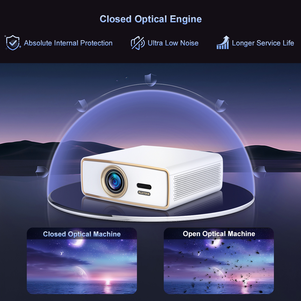 Flixtone E900 MINI Portable Pr - Home Cinema Setup review and price